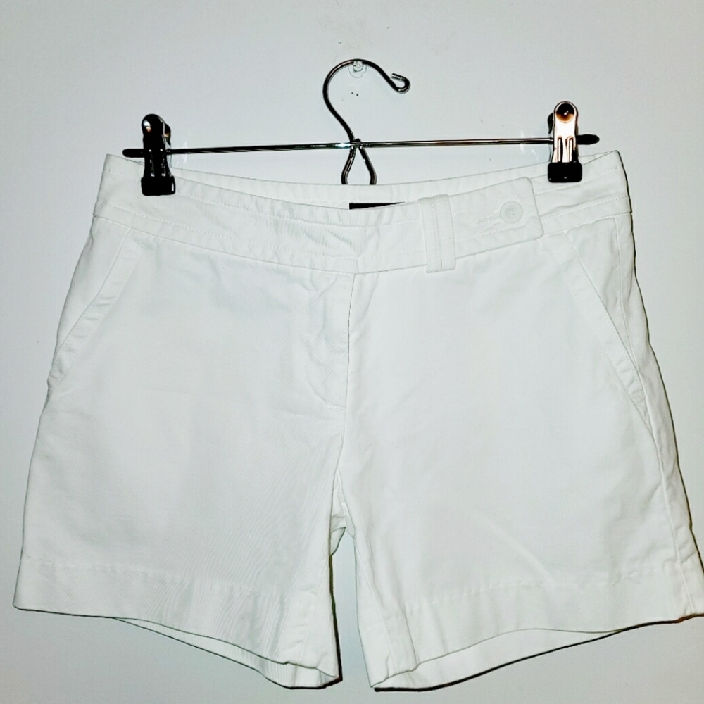 COACH White Shorts NWOT 0/S